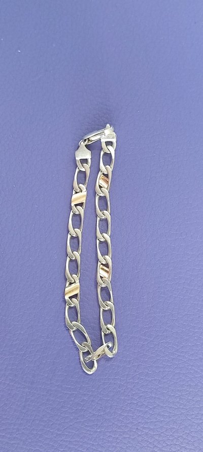 Bracciale Tiffany & Co, argento e oro 