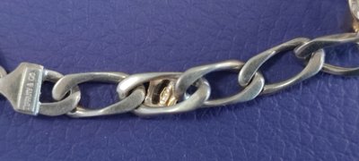 Bracciale Tiffany & Co, argento e oro 