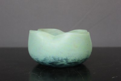 Cup by Daum Nancy in glass paste circa 1910