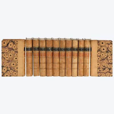 Livres "Œuvres complètes" de Molière, Édition Paris Dentu 1893, 12 vols 