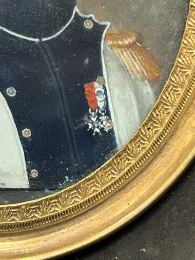 Miniature Portrait of Gilbert Favier (1769-1819) Late 18th or Early 19th Century