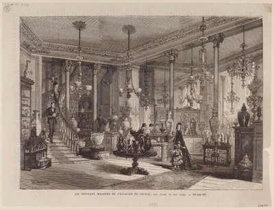Service à thé « égoïste » porcelaine l’Escalier de Cristal