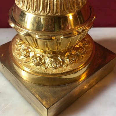 Candelabro con ballerine antiche, periodo Impero