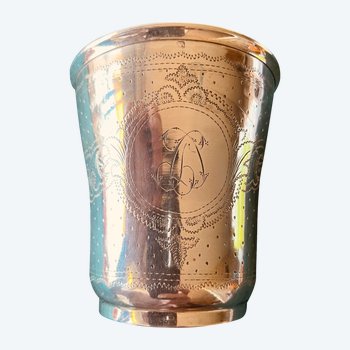 Engraved/guilloche tumbler.