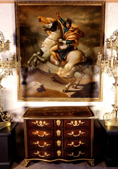 Large painting of Napoleon according to David by Tosti