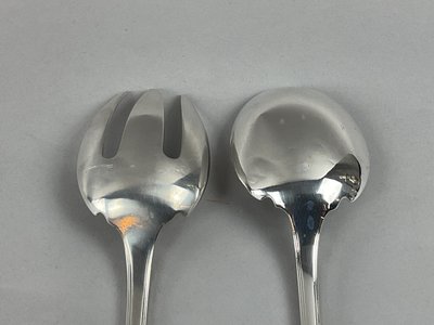 Christofle America model salad servers
