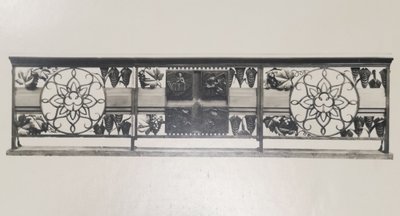 Bernardin Wrought Iron and Copper Choir Grille, Clermont Ferrand