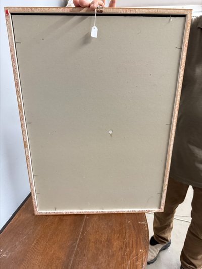Quadro anni '60 Novella Parigini, arte moderna, 73x53 cm