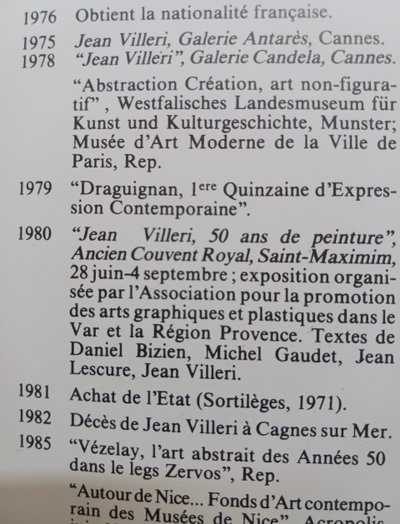 Jean VILLERI 1895/1982