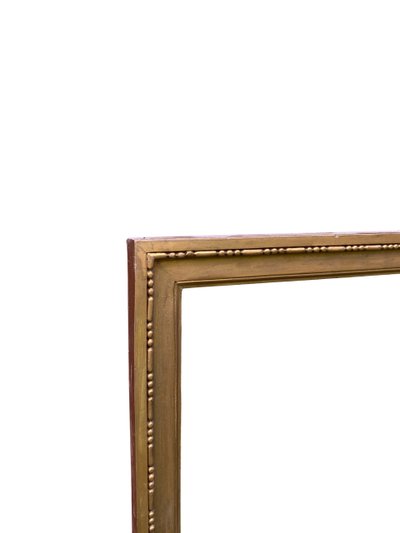 19th Century Beveled Mirror in Gilded Wood, Louis XVI Style – 45 x 72 cm