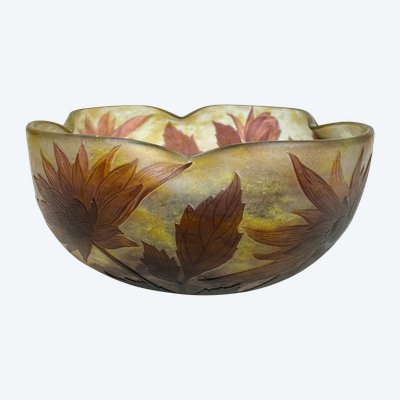 Tazza Daum Nancy con decorazione Dalia