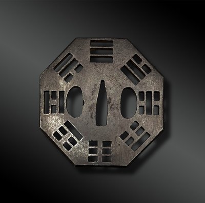 TSUBA Hak-kaku - Giappone - Periodo Edo (1603-1868)