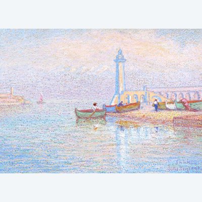 Jules CONTANT, Barche ad Antibes