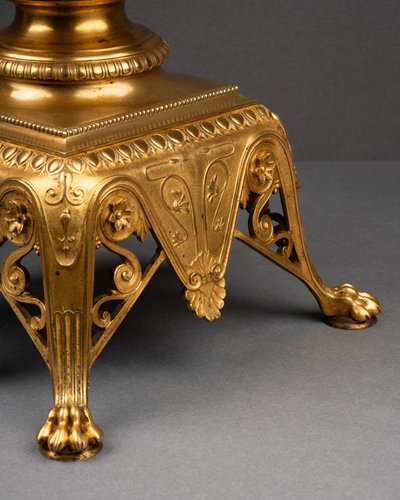 Red Marble Cup, Gilt Bronze Mount, 19th Century
