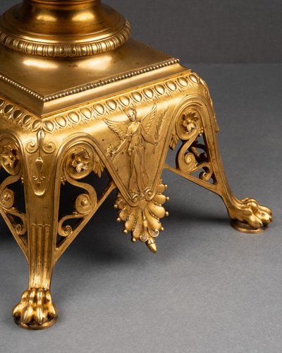 Red Marble Cup, Gilt Bronze Mount, 19th Century