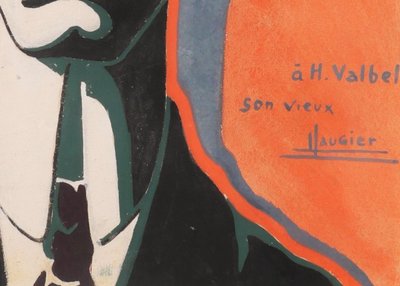 Léon Laugier, Portrait Of The Actor Henry Valbel
