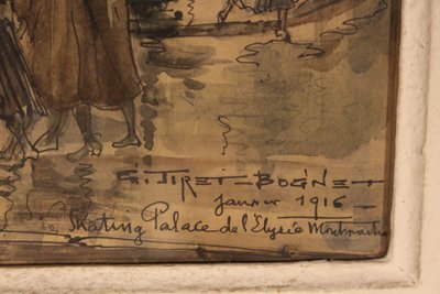 Dessin de Georges Tiret-Bognet