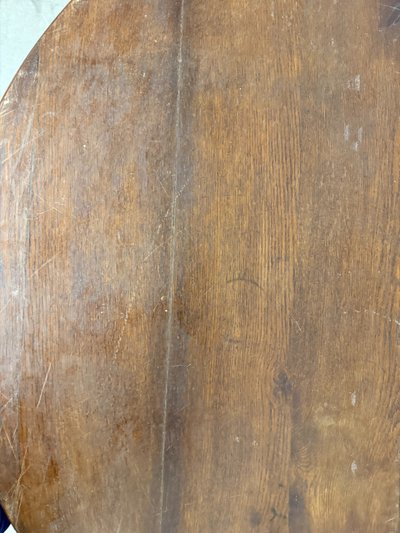 Console ancienne Louis Philippe en châtaignier, milieu du XIXe siècle, 71x106x52 cm, Ombrie
