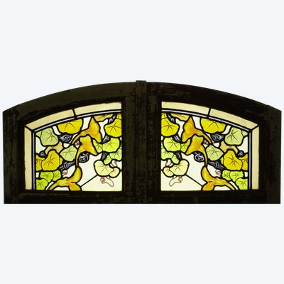 Stained glass - stained glass windows - Capucines impost