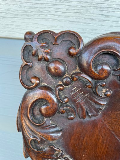 Louis XV Style Mahogany Mirror 134 x 96 cm