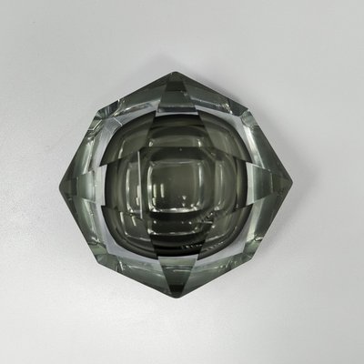 1960s Astonishing Large Grey Ashtray or Catch-All By Flavio Poli for Seguso