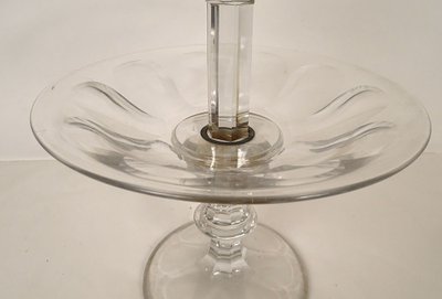 Baccarat Saint-Louis Cut Crystal Centerpiece Serving Set, Late 19th Century
