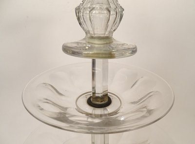 Baccarat Saint-Louis Cut Crystal Centerpiece Serving Set, Late 19th Century
