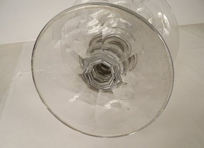 Baccarat Saint-Louis Cut Crystal Centerpiece Serving Set, Late 19th Century
