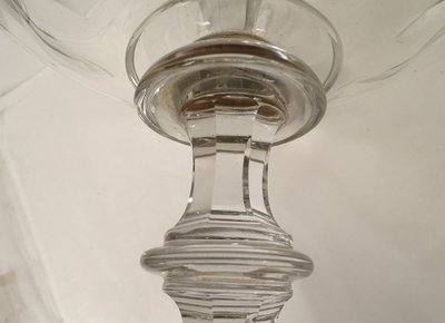 Baccarat Saint-Louis Cut Crystal Centerpiece Serving Set, Late 19th Century