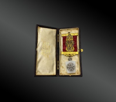 Set of nine Masonic medals. First half of the 20th century.