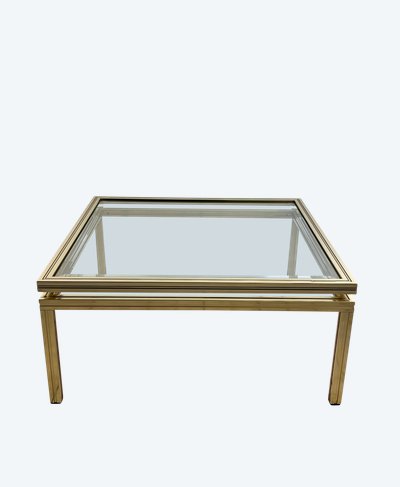 Table basse Pierre Vandel vintage 70'S