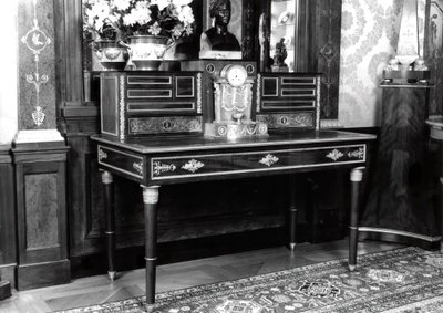 Empire period stepped desk