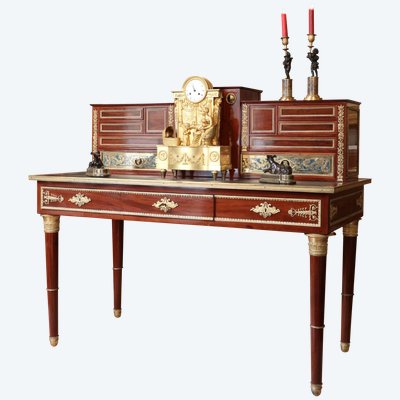 Empire period stepped desk