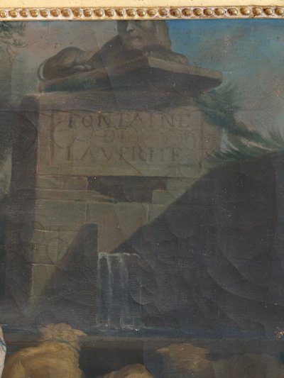 Piccolo trumeau d'epoca Luigi XVI