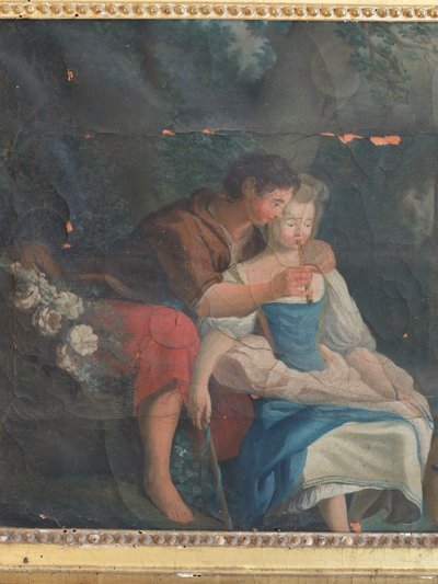 Piccolo trumeau d'epoca Luigi XVI