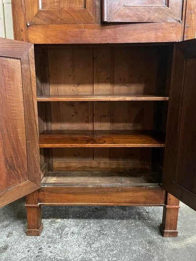Narrow cabinet Empire in walnut times