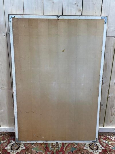 Miroir en bois doré de style Empire 