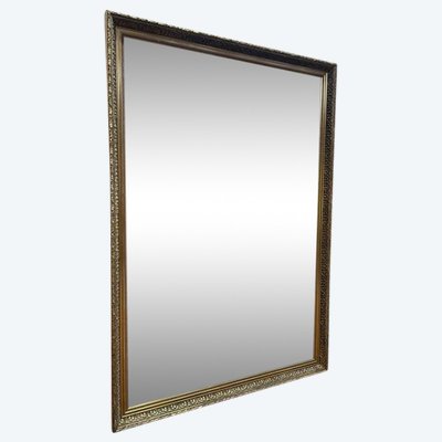 Miroir en bois doré de style Empire 