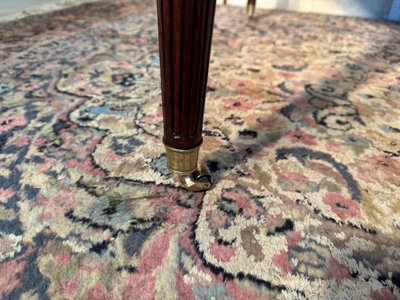 Grande table de salle à manger d époque Louis XVI en acajou 18 eme 
