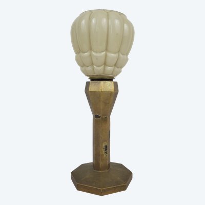 Lampada in bronzo Art Déco