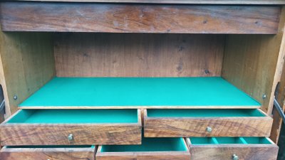 Segretaria in noce stile Impero