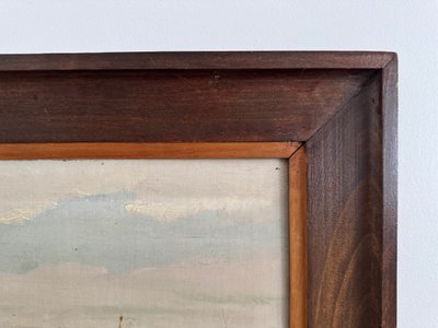 Öl auf Leinwand XX. Fischerboote von Jean Bernard Saint-Nazaire