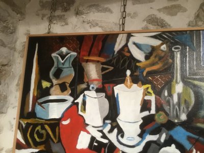 H.S.T. Roland CHANCO, "Nature Morte à la Cafetière" (Tote Natur mit Kaffeekanne)