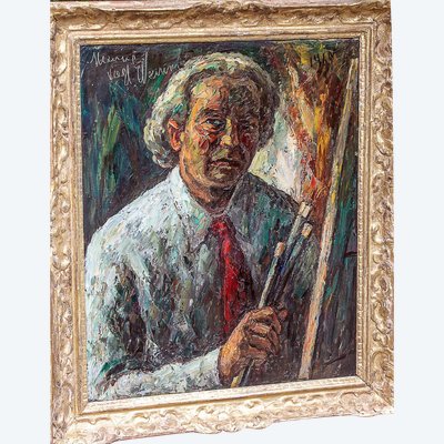 Hst Von Maurice Vagh Weinmann "Selbstporträt"
