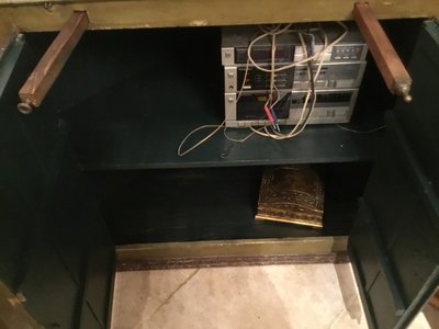Painted 19th Century Corner Cabinet, Italy