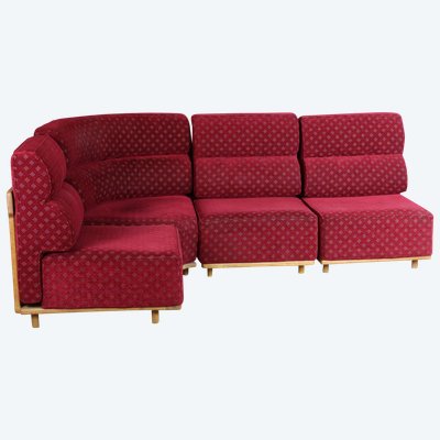 Guillerme and Chambron modular armchairs