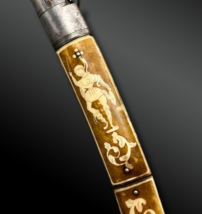 Coltello pieghevole tipo CHATELLERAULT - Francia - XIX secolo