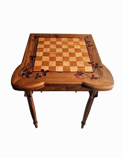 Louis Majorelle "Clover" Games Table
