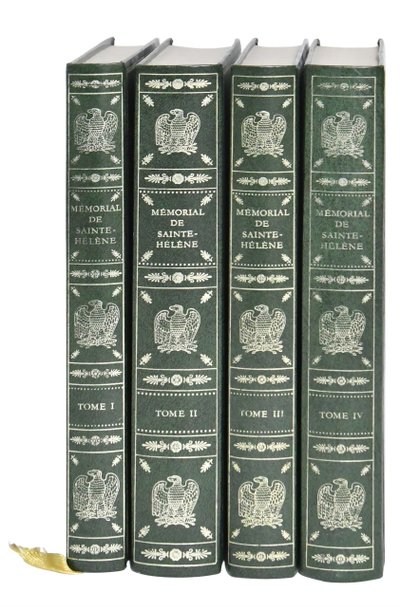 Livres "Mémorial De Sainte-Hélène" 4 Tomes  - Cercle Du Bibliophile - 1961