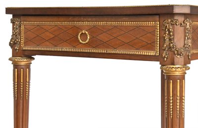 Table bureau de style Louis XVI 
